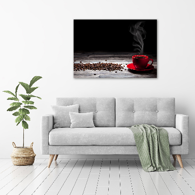 Tableau sur verre Café aromatique