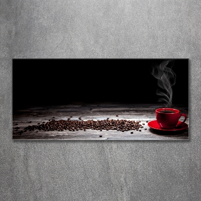 Tableau sur verre Café aromatique