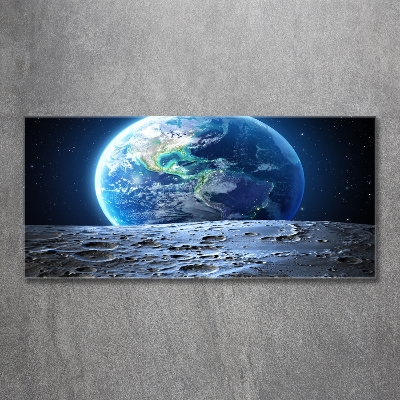 Tableau imprimé sur verre Planète Terre