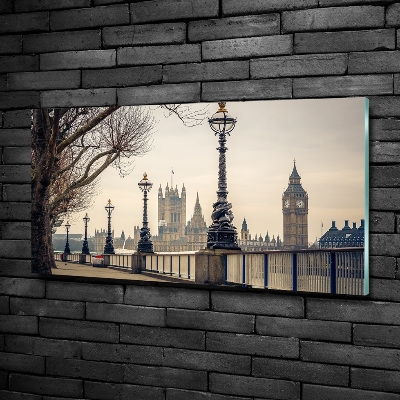 Tableau imprimé sur verre Londres en automne