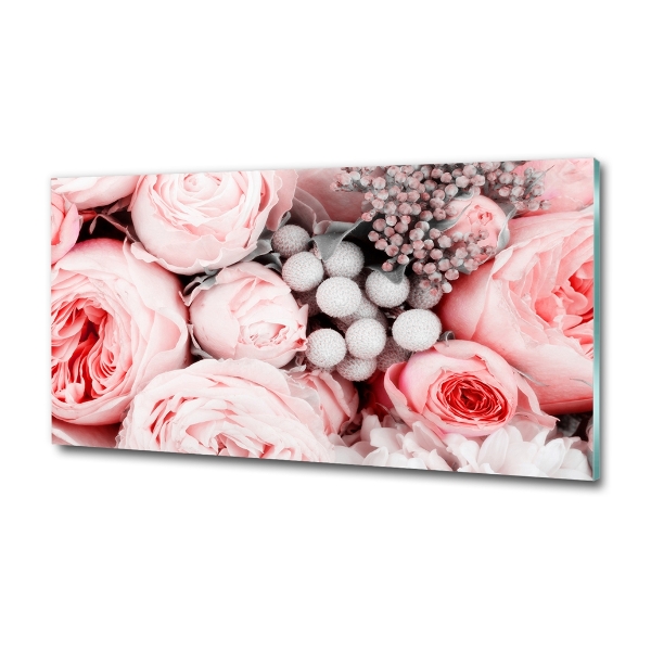 Tableau en verre Bouquet de fleurs