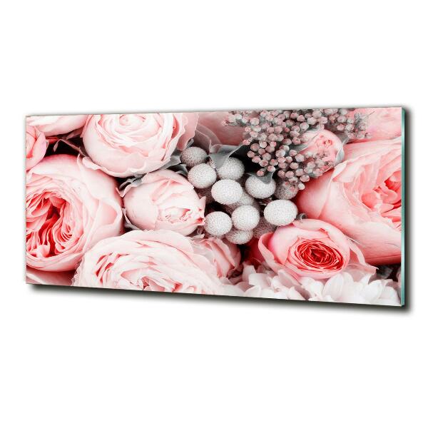 Tableau en verre Bouquet de fleurs