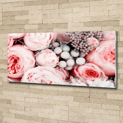 Tableau en verre Bouquet de fleurs