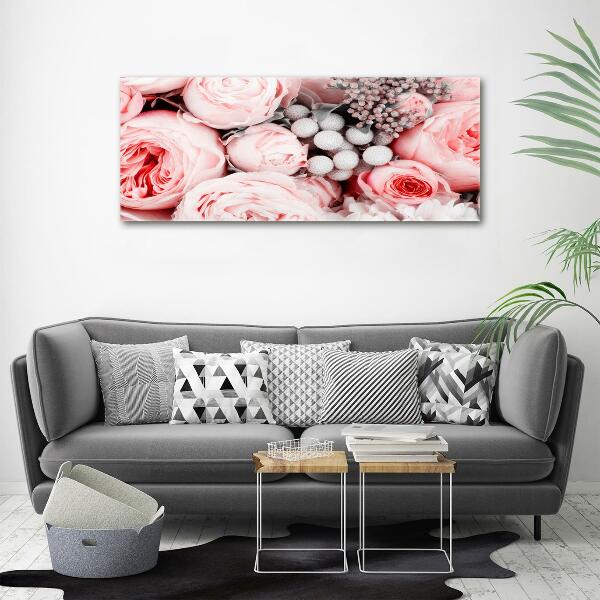 Tableau en verre Bouquet de fleurs