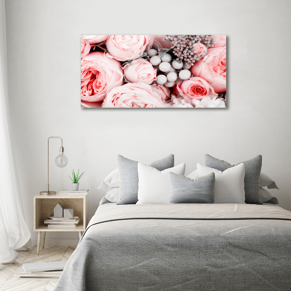 Tableau en verre Bouquet de fleurs