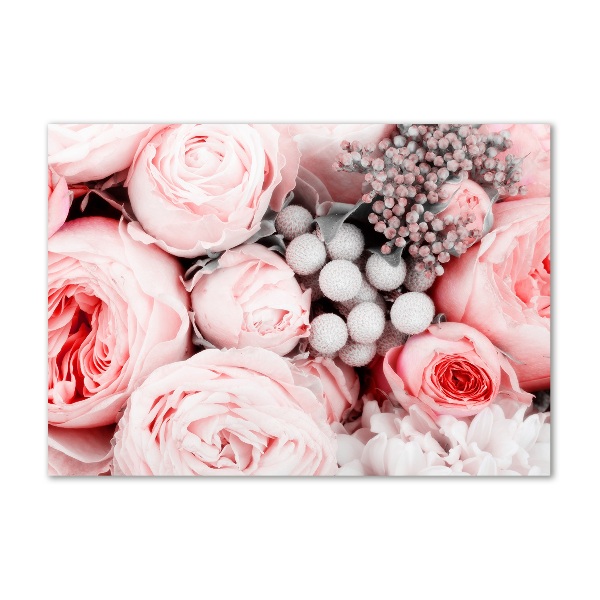Tableau en verre Bouquet de fleurs