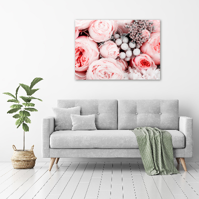 Tableau en verre Bouquet de fleurs