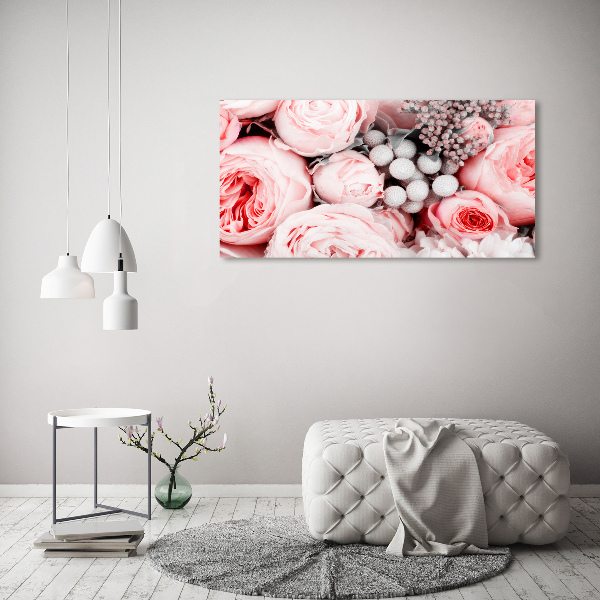 Tableau en verre Bouquet de fleurs