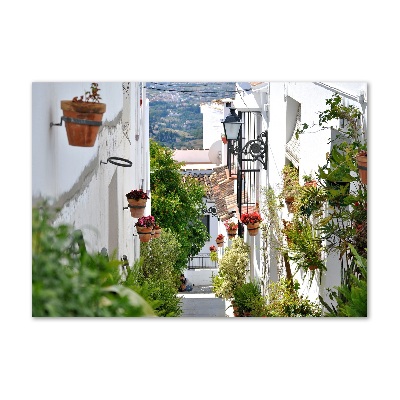 Tableau photo sur verre Couloir de charme