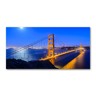 Tableau photo sur verre Le pont de San Francisco