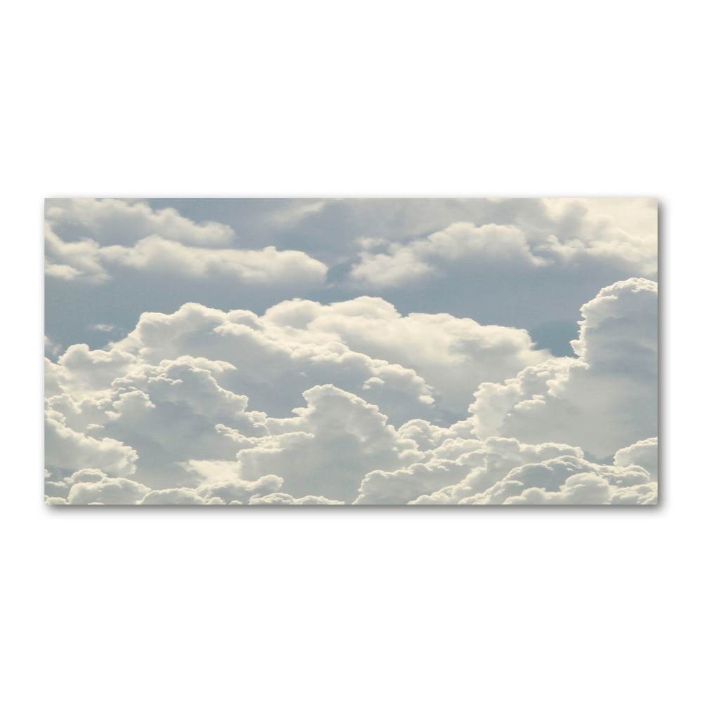 Tableau photo sur verre Nuages