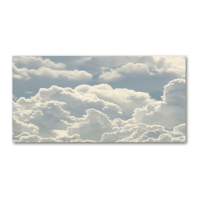 Tableau photo sur verre Nuages