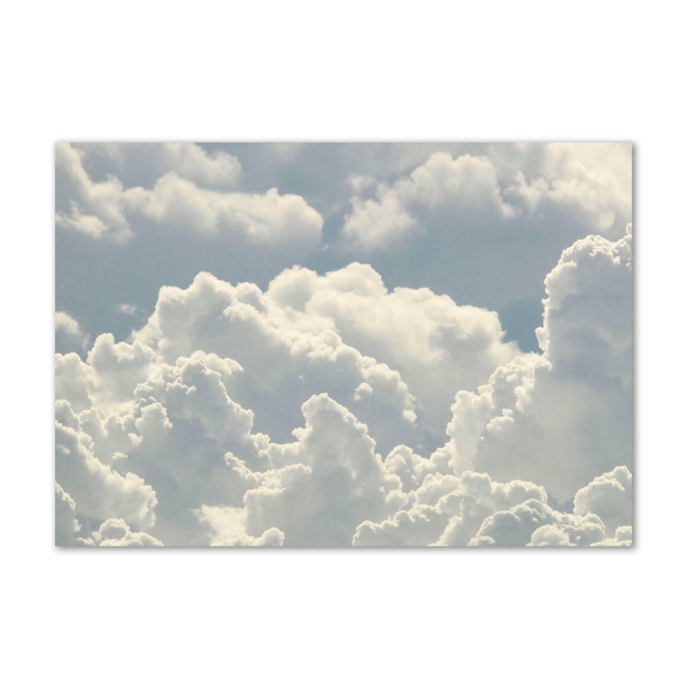 Tableau photo sur verre Nuages