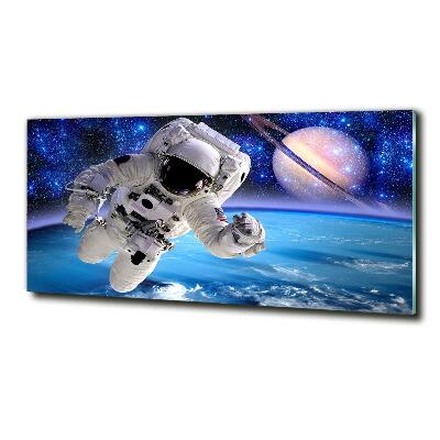 Tableau photo sur verre Astronaute