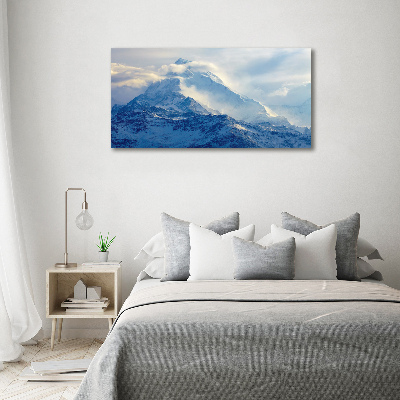 Tableau photo sur verre Sommet de montagne