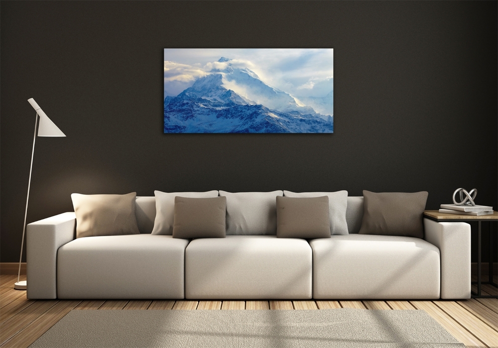 Tableau photo sur verre Sommet de montagne