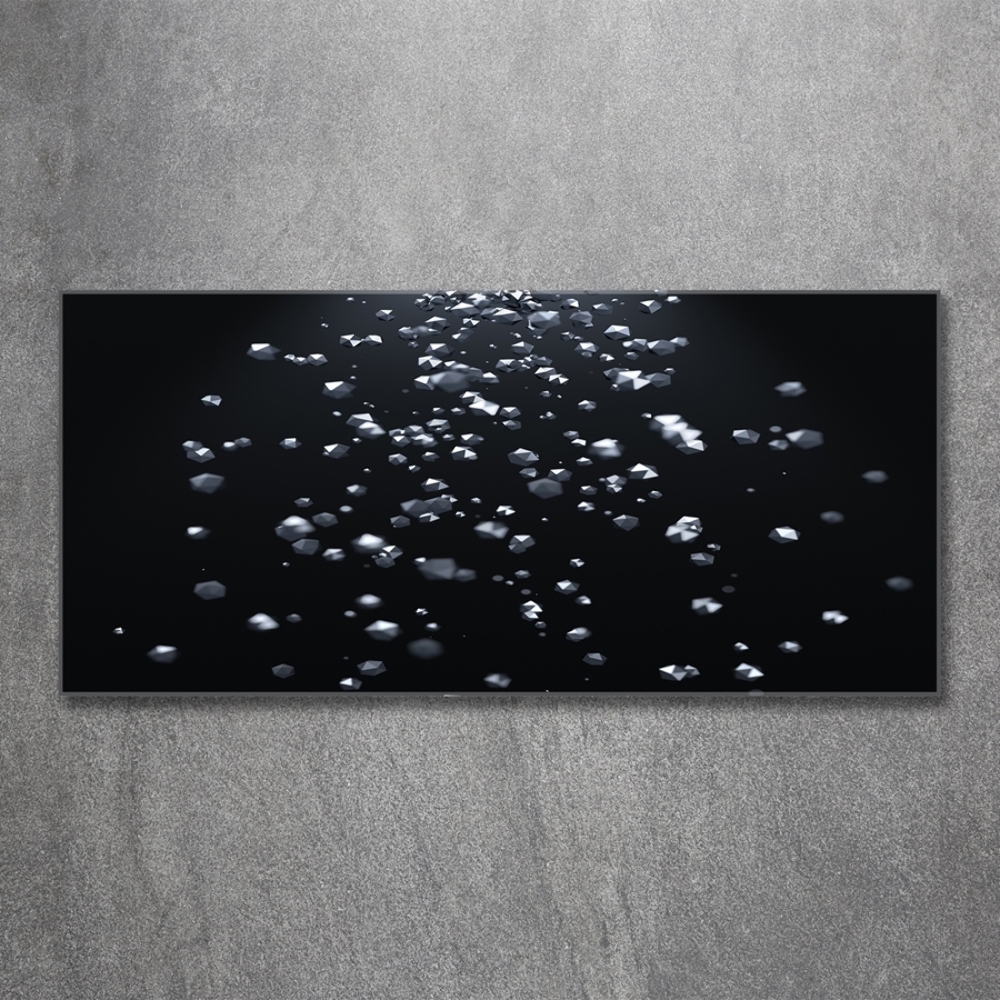 Tableau photo sur verre Abstraction 3D