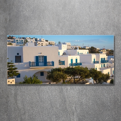 Tableau sur verre Mykonos Grèce