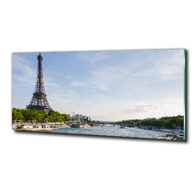 Tableau sur verre Tour Eiffel