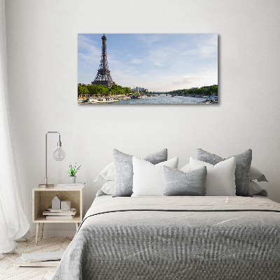 Tableau sur verre Tour Eiffel