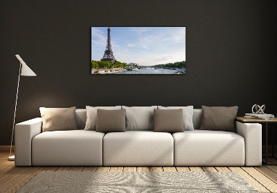 Tableau sur verre Tour Eiffel