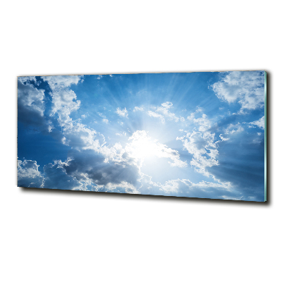 Tableau sur verre Nuages dans le ciel