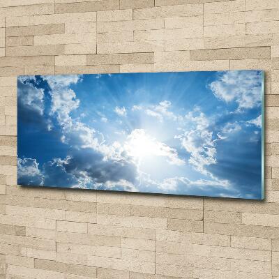 Tableau sur verre Nuages dans le ciel