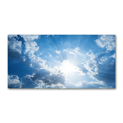 Tableau sur verre Nuages dans le ciel