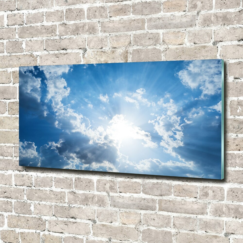 Tableau sur verre Nuages dans le ciel