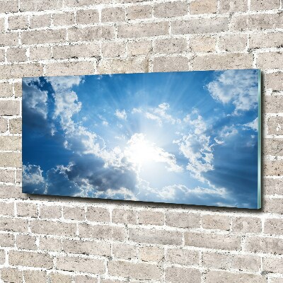 Tableau sur verre Nuages dans le ciel