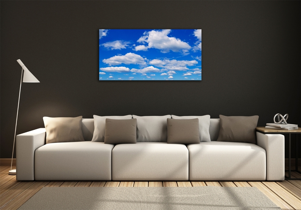 Tableau imprimé sur verre Nuages dans le ciel