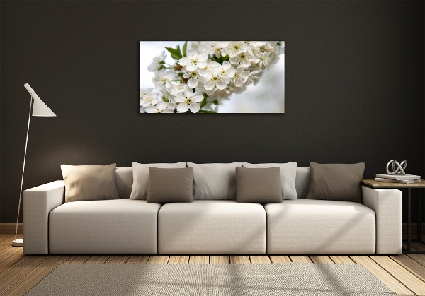 Tableau verre imprimé Fleurs de cerisier