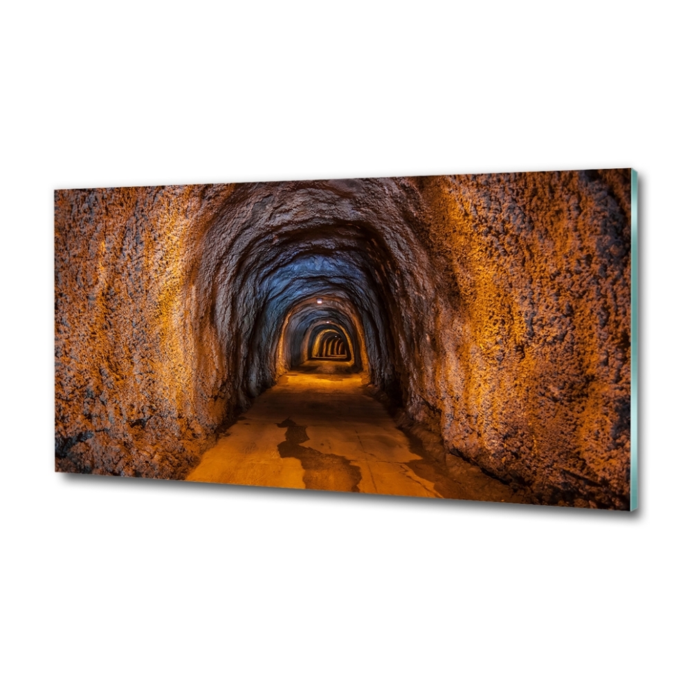 Tableau en verre Tunnel souterrain