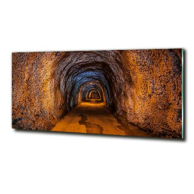 Tableau en verre Tunnel souterrain