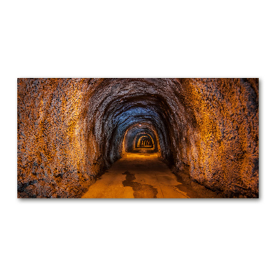 Tableau en verre Tunnel souterrain