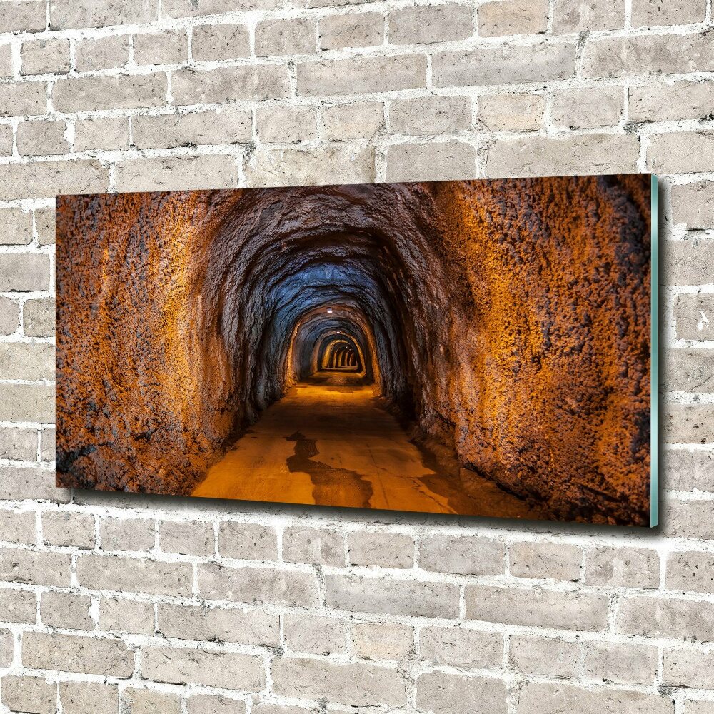 Tableau en verre Tunnel souterrain