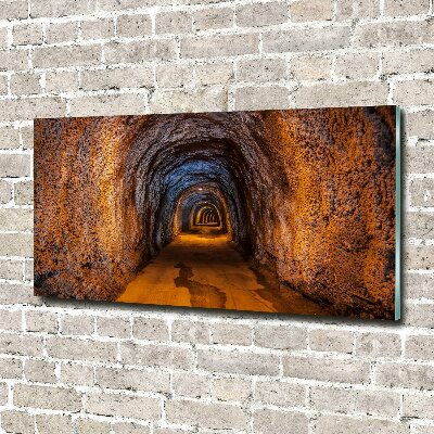 Tableau en verre Tunnel souterrain