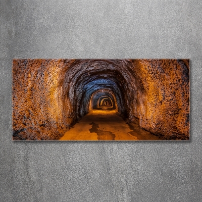 Tableau en verre Tunnel souterrain