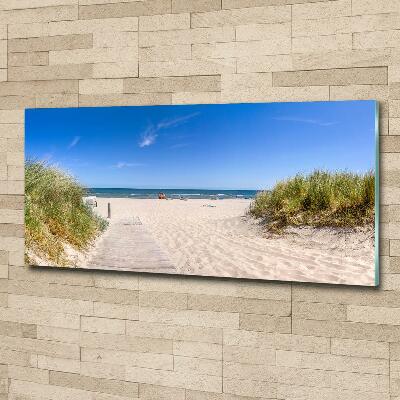 Tableau en verre Dunes de mer