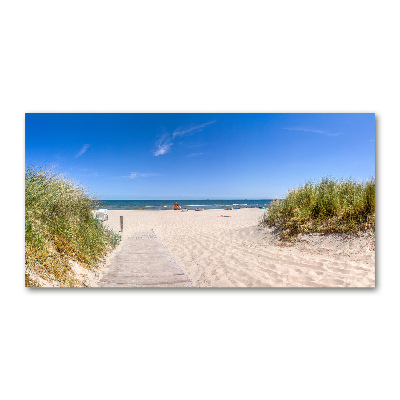 Tableau en verre Dunes de mer