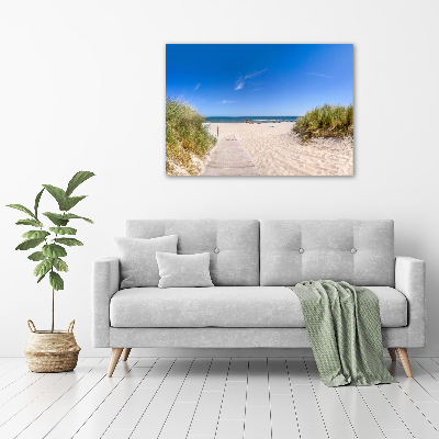 Tableau en verre Dunes de mer