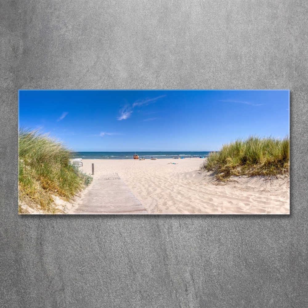 Tableau en verre Dunes de mer