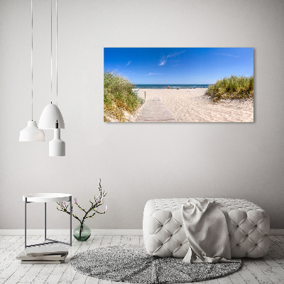 Tableau en verre Dunes de mer