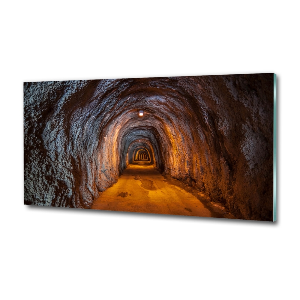 Tableau sur verre Tunnel souterrain