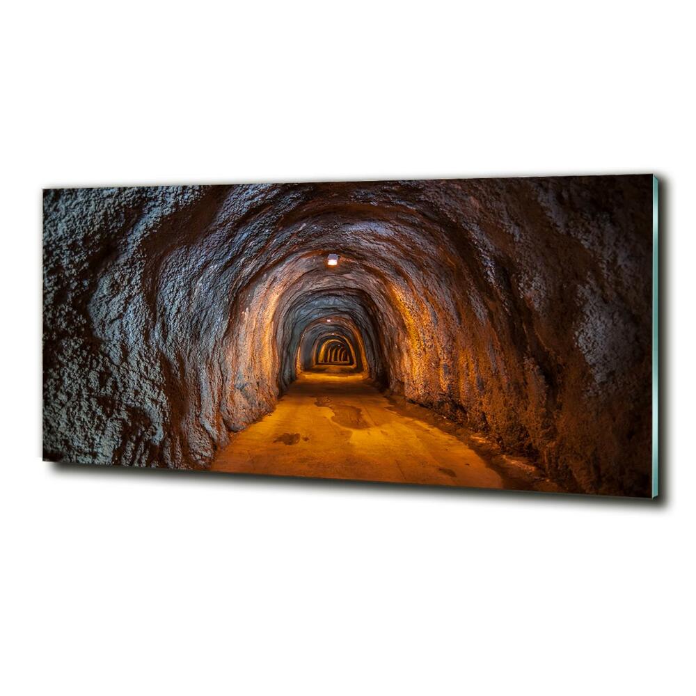 Tableau sur verre Tunnel souterrain