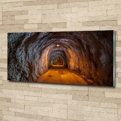 Tableau sur verre Tunnel souterrain