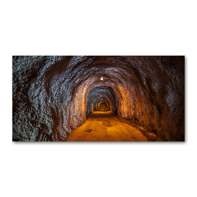 Tableau sur verre Tunnel souterrain