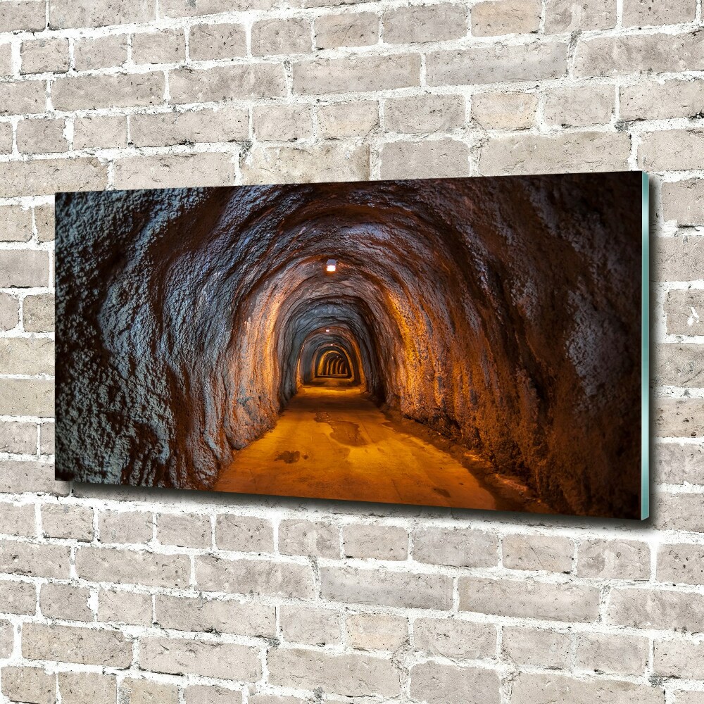 Tableau sur verre Tunnel souterrain