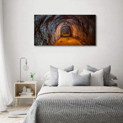 Tableau sur verre Tunnel souterrain