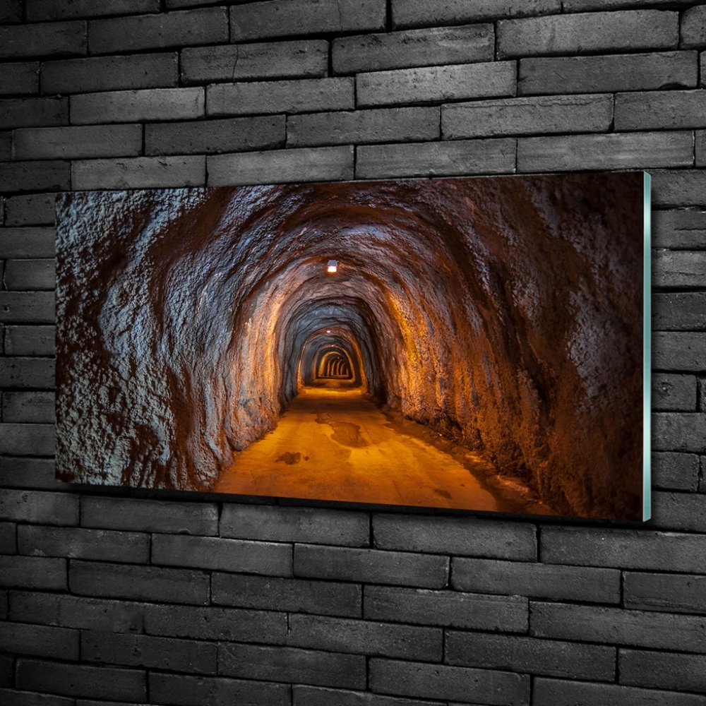 Tableau sur verre Tunnel souterrain